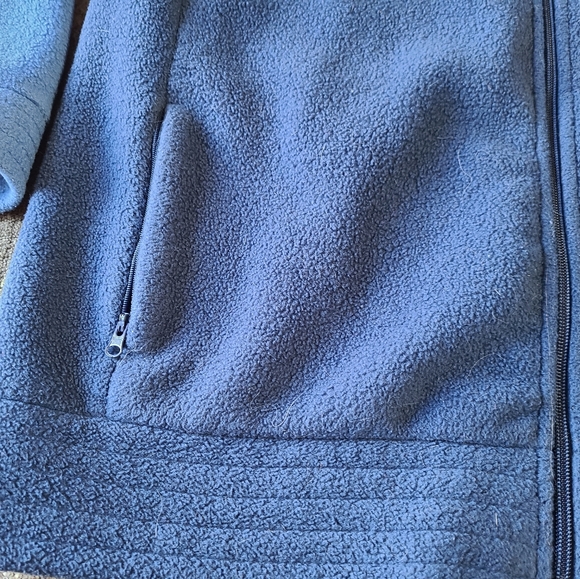 Baxter and Wells sweater sweatshirt blue fleece mens size large EUC - Picture 5 of 9